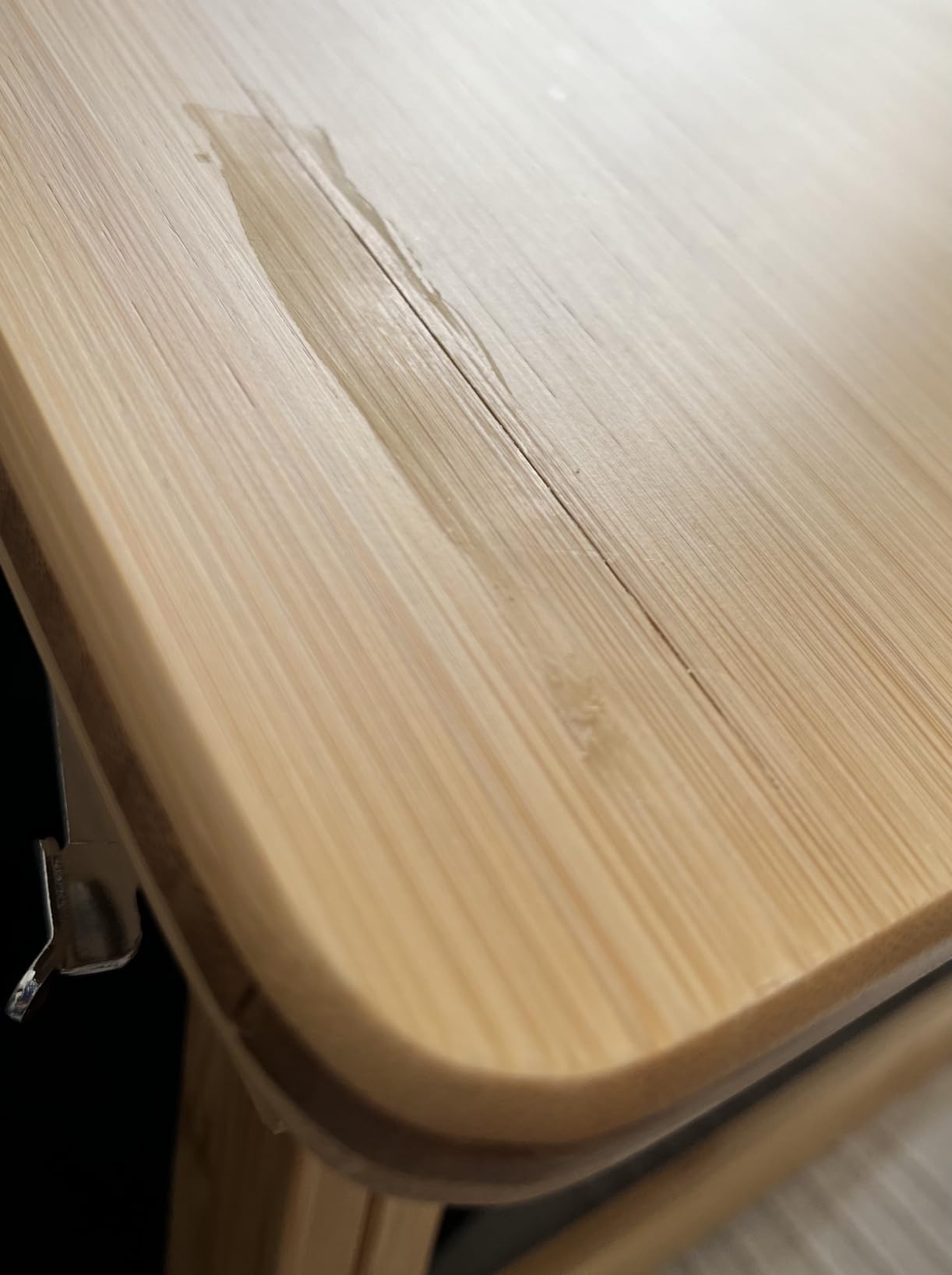 Songmics LLD01N Tavolino Bambù Letto Laptop Inclinabile Naturale