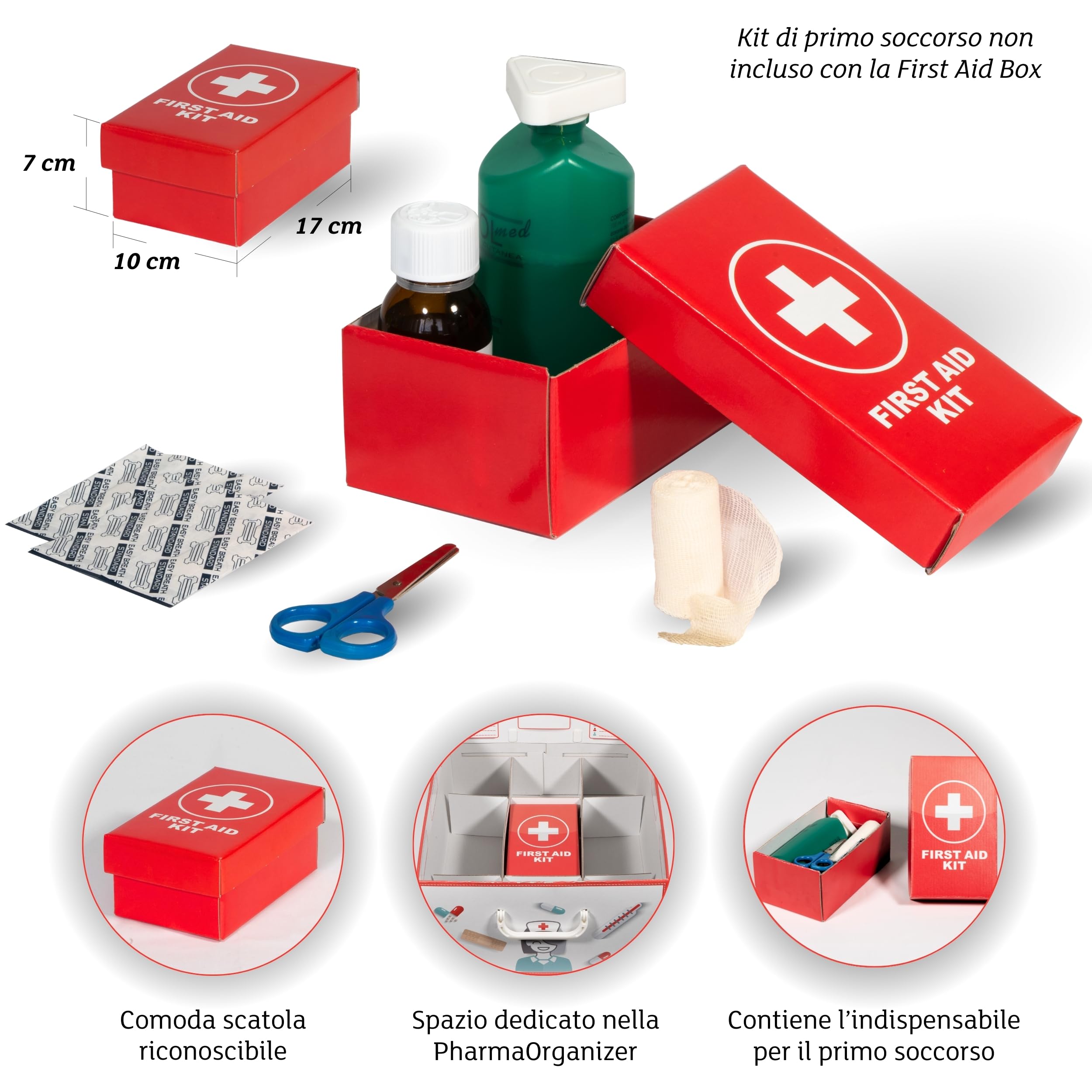 Lavatelli Pharma Organizer scatola medicinali 32x42cm 9 scomparti