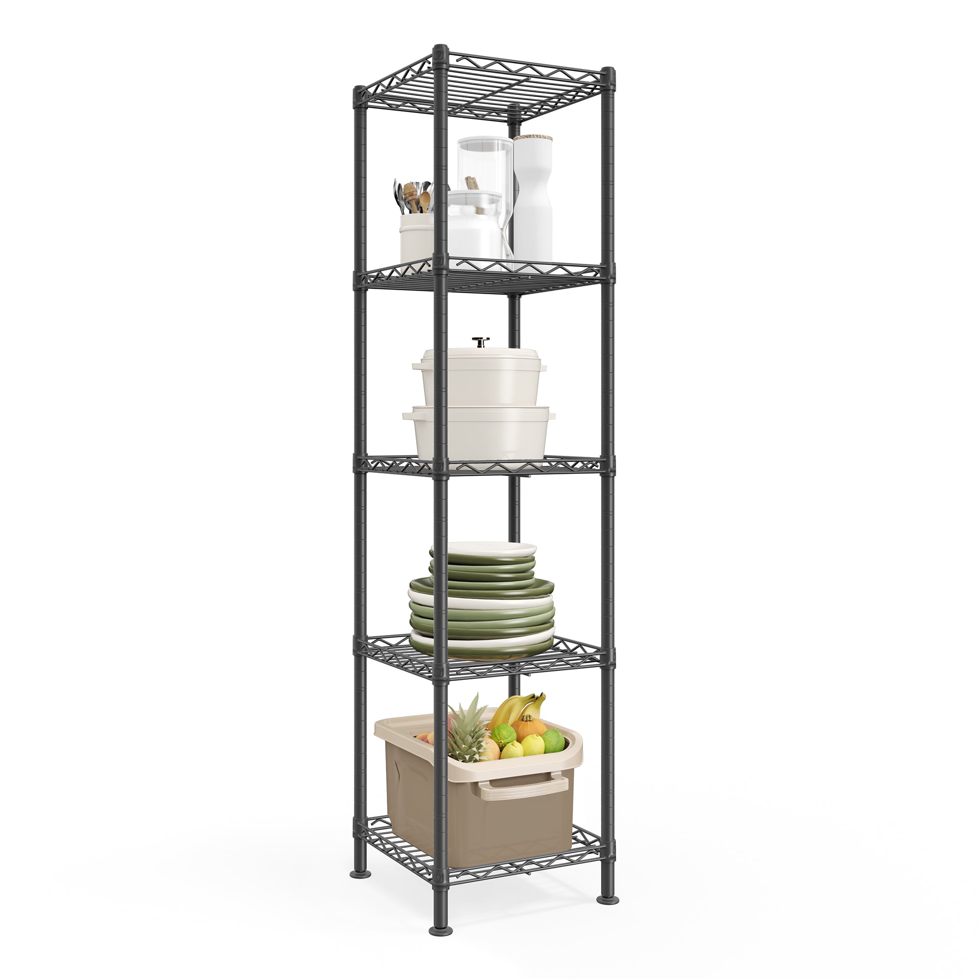 SONGMICS Scaffale contenitore salvaspazio guardaroba