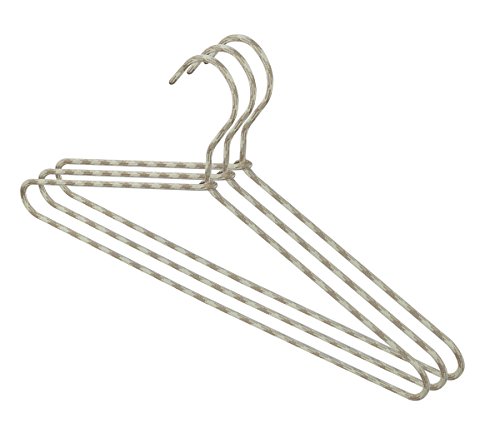 Domopak Living appendiabiti corda beige 40 cm 3 pezzi antiscivolo