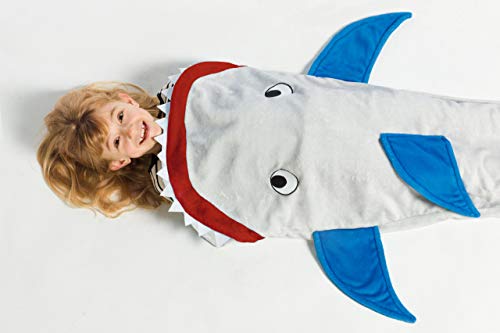 Kanguru Squalo coperta coda bambini 142 cm grigia