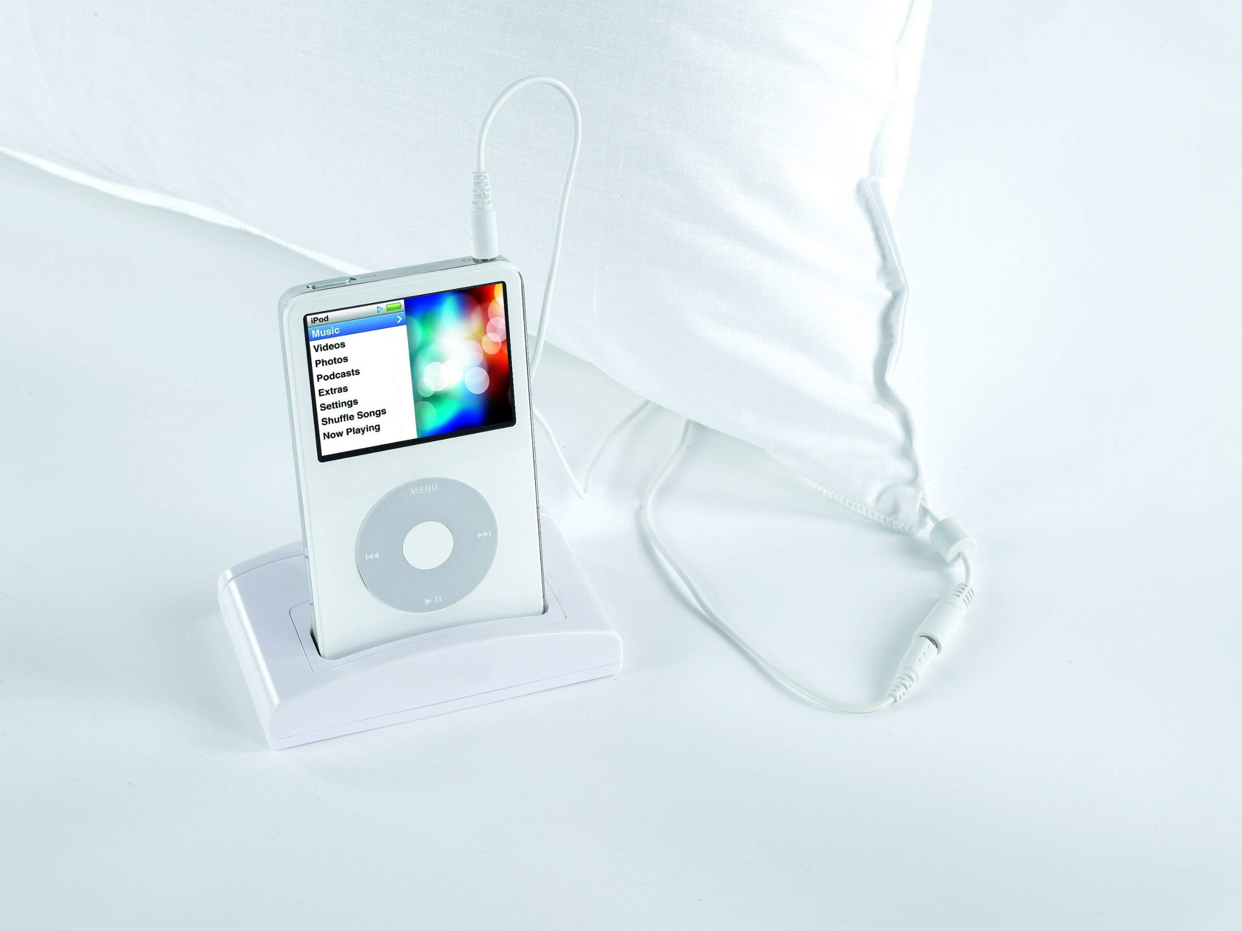 Kanguru Goodnight Cuscino Musicale con Altoparlante Bianco Solo Ascolto