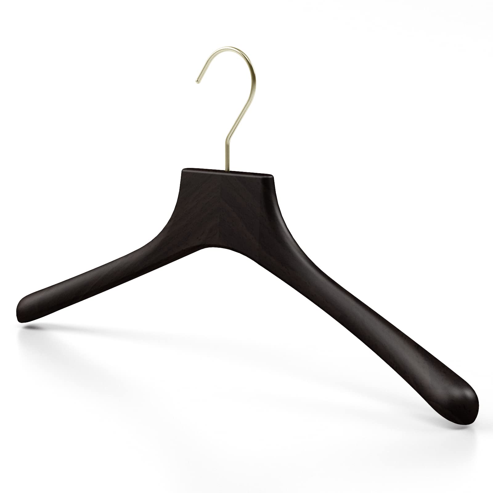 Mainetti Linea Legno Top Camiceria grucce wengè 39 cm 5 pezzi salvaspazio