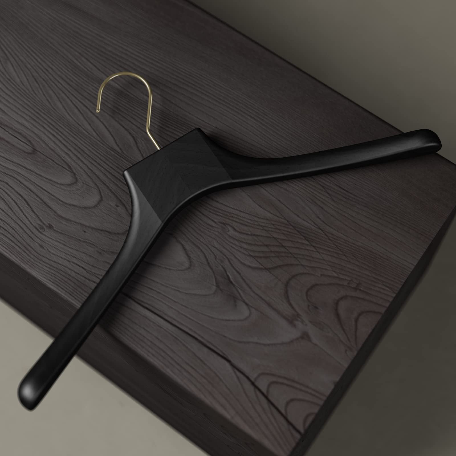 Mainetti Linea Legno Top Camiceria grucce wengè 39 cm 5 pezzi salvaspazio