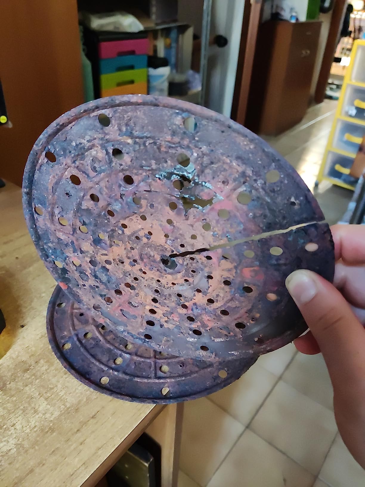 Lavatelli Tuka Maxi Piastra Termica Gas 20 cm Acciaio