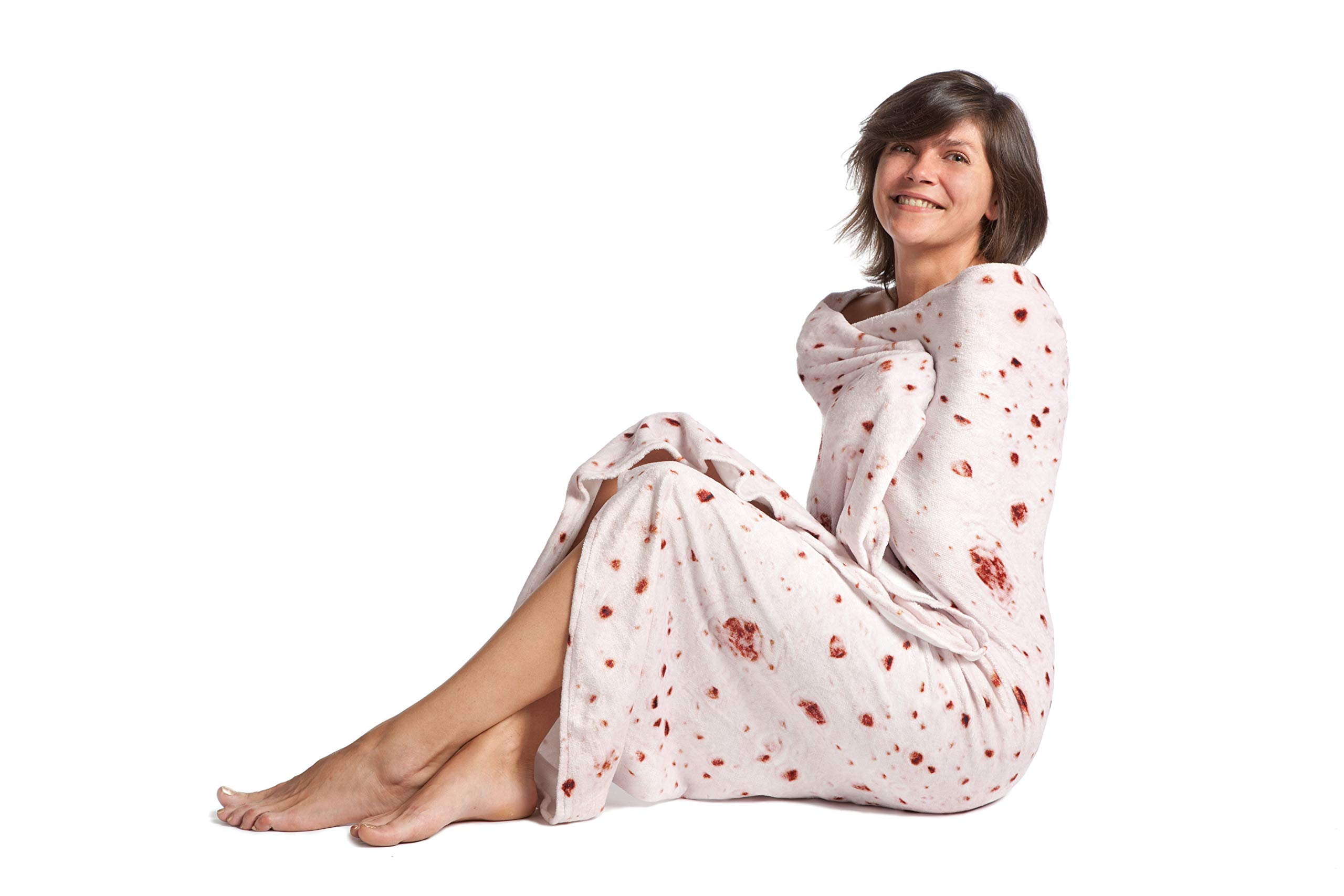 Kanguru Piadina coperta in pile 160x160 cm rotonda