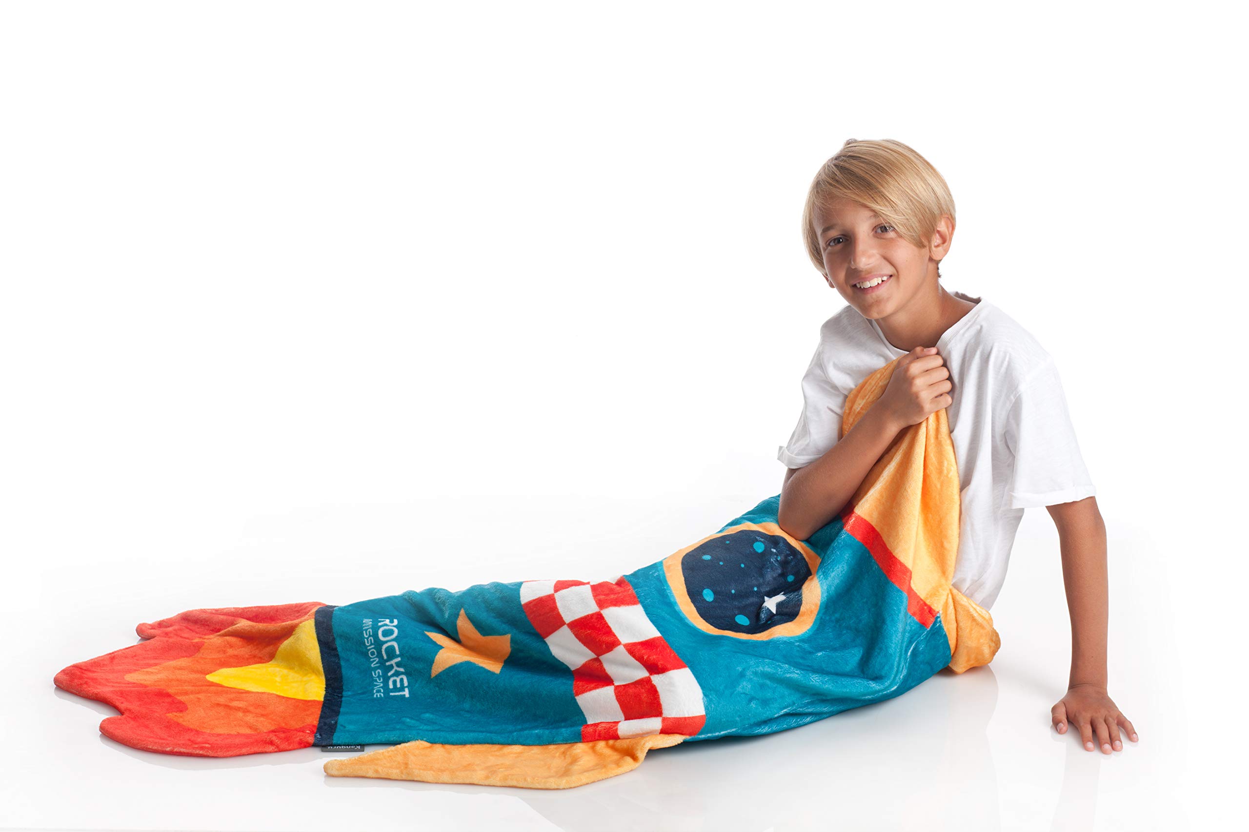 Kanguru Rocket coperta a coda bambini 142 cm multicolore