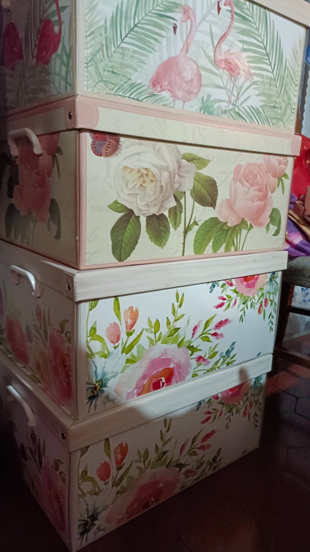 Lavatelli Sweet Home scatole cartone 49x40x24 cm 2 pezzi