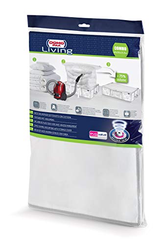 Domopak Living 913051 sacco sottovuoto 65x50x15,5 cm salvaspazio
