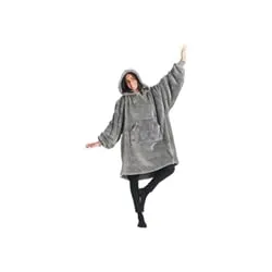 Kanguru Kangurone Fluffi felpone con maniche grigio