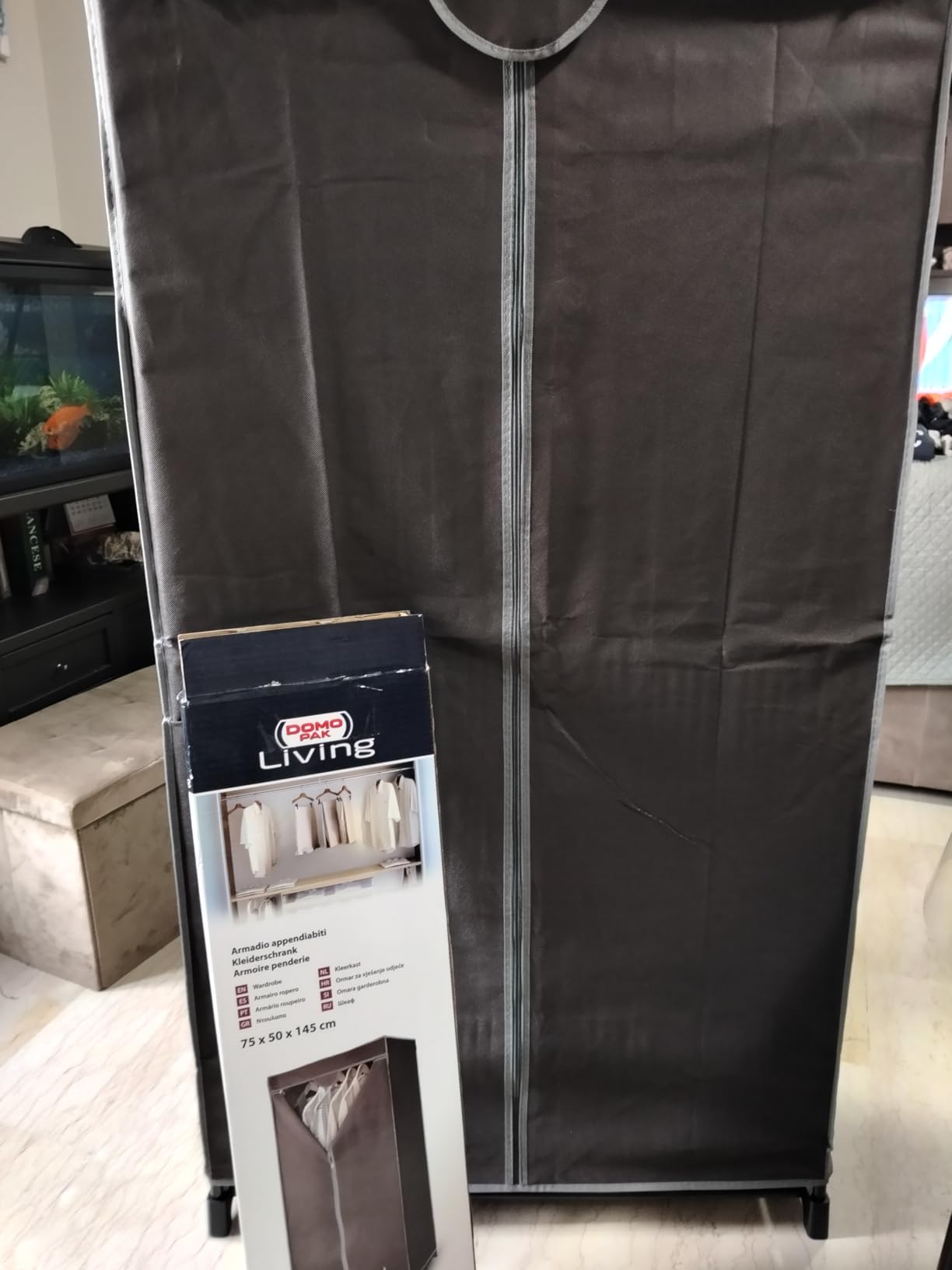 Domo Pak DK Living armadio guardaroba 115x45x170 tnt
