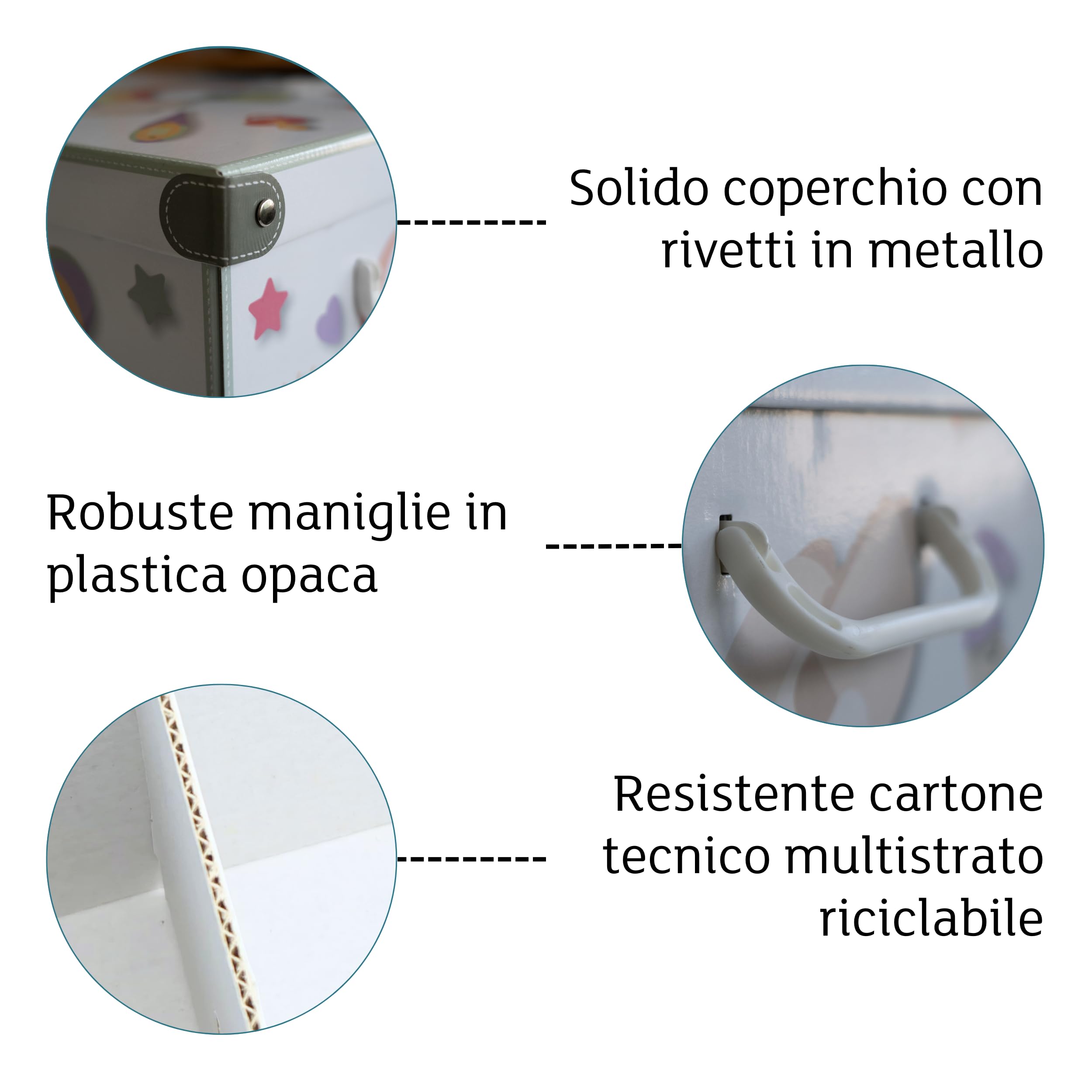 Lavatelli Baby Organizer Scatola Cartone 32x42 cm Neonati