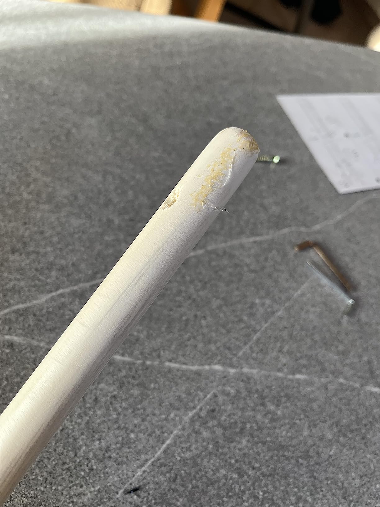 Domopak Living Asta Appendiabiti Legno Chiaro con Gancio