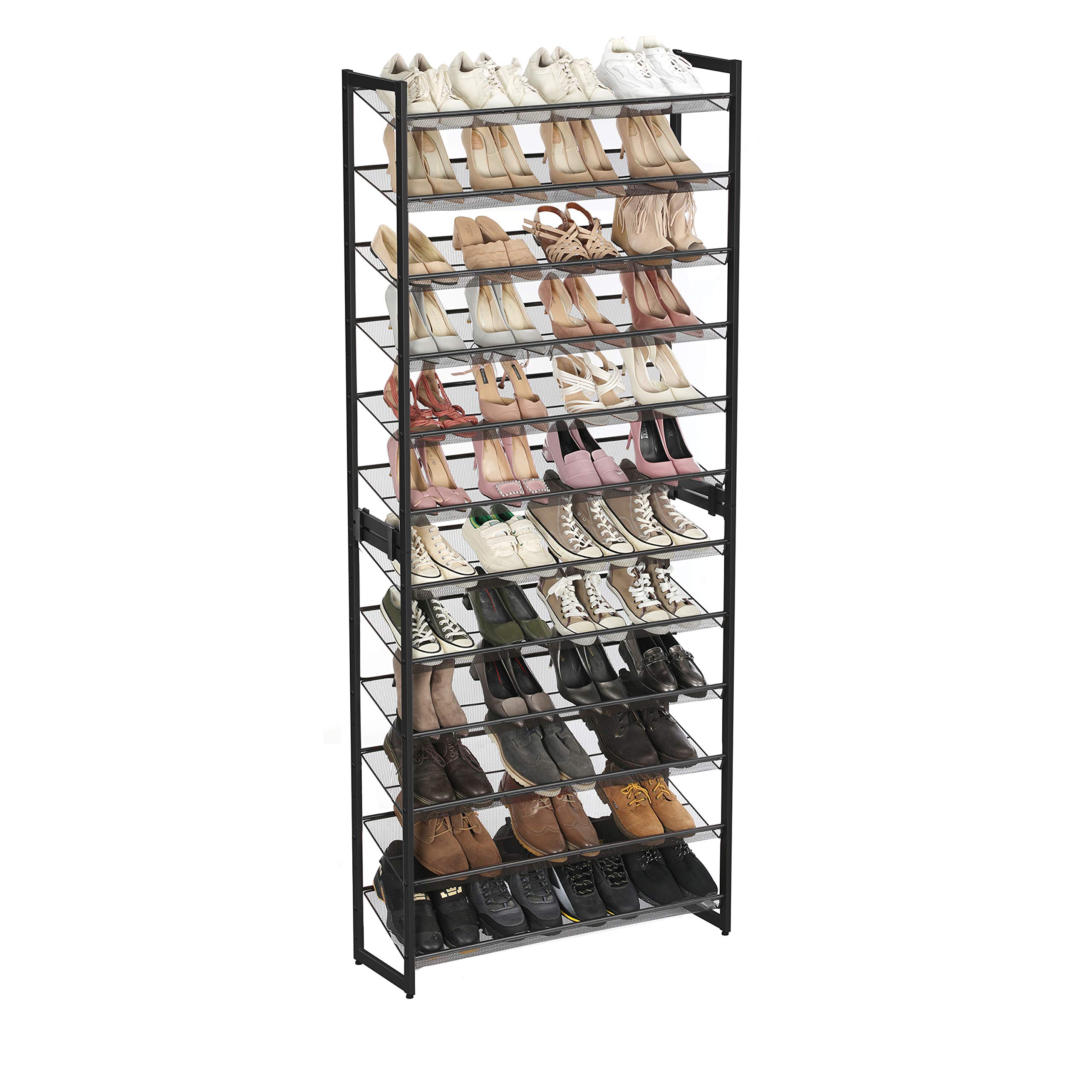 Songmics Set 2 Scarpiere 6 Livelli Portascarpe Metallo 48 paia