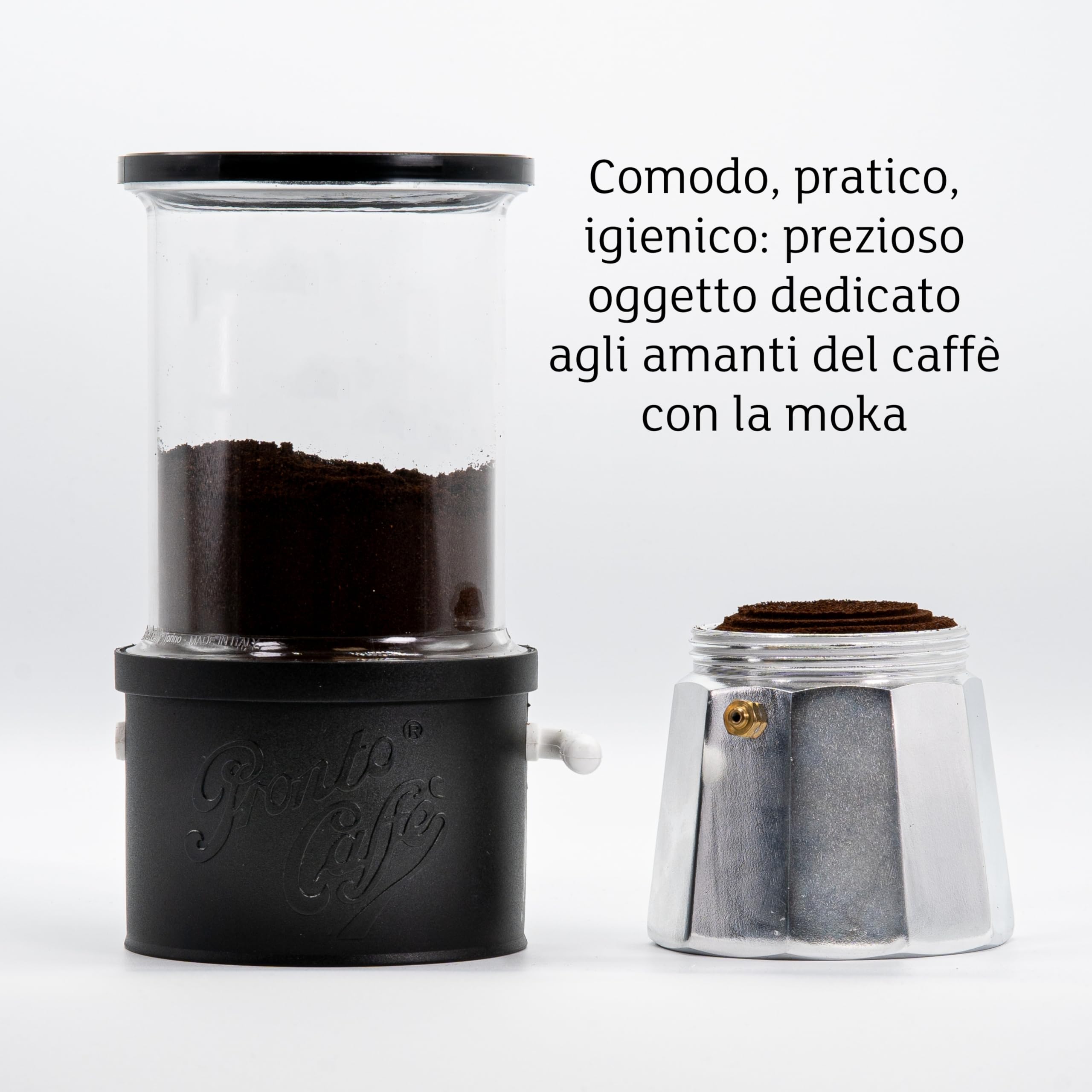 Lavatelli ProntoCaffè Black dosatore caffè moka 250 g
