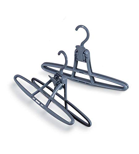Domopak Living Pinze Appendiabiti Gonne Pantaloni 2 Pezzi Antiscivolo