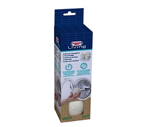 Domopak Living sfere asciugatrice lana 3 pezzi