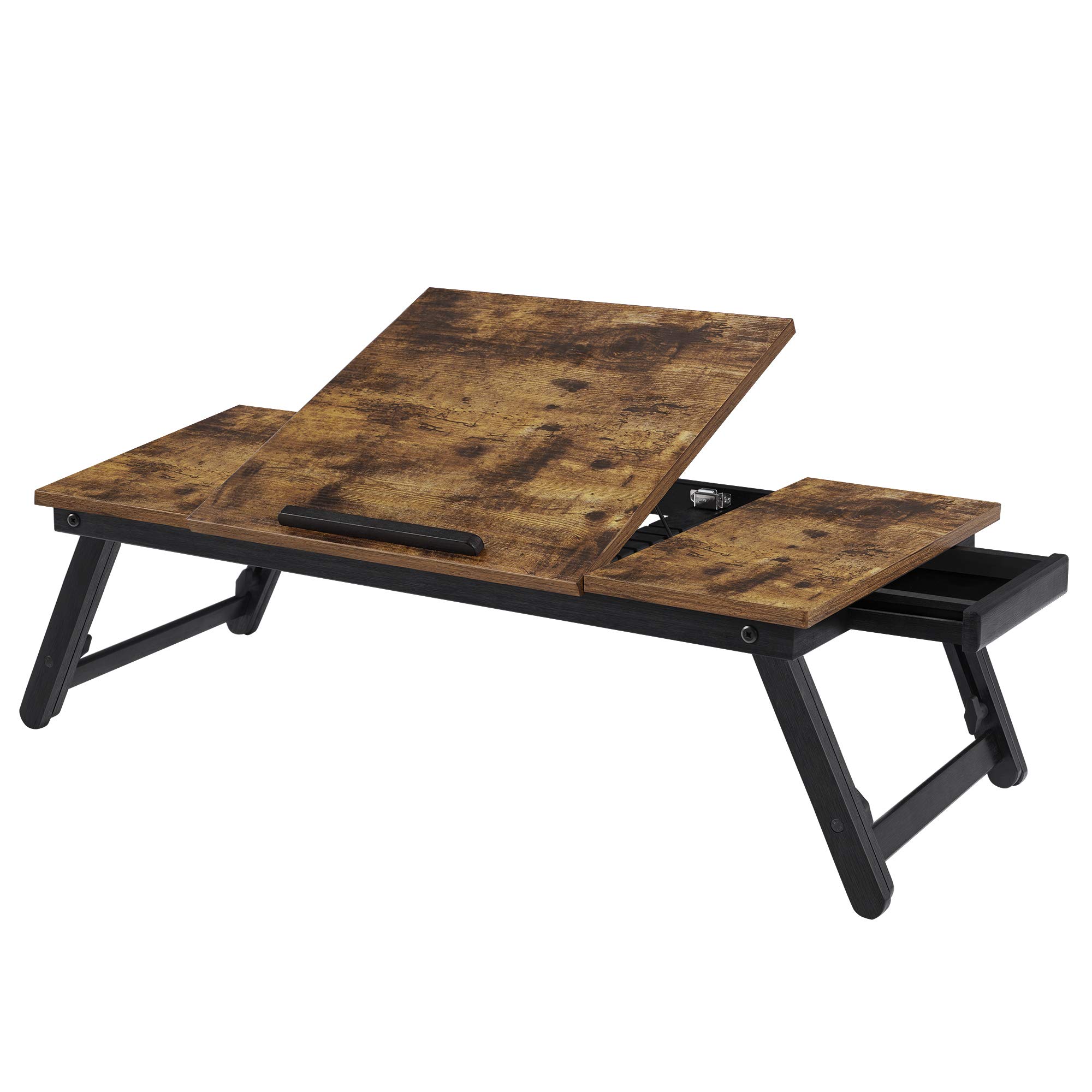 SONGMICS LLD110B01 tavolino laptop 71x35 cm marrone vintage