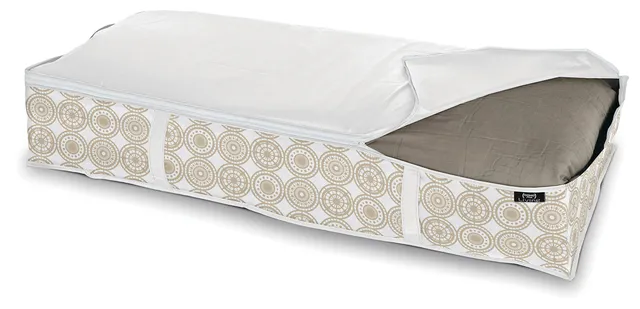 Domo Pak Ella Beige custodia coperte 95x45x18 cm XL