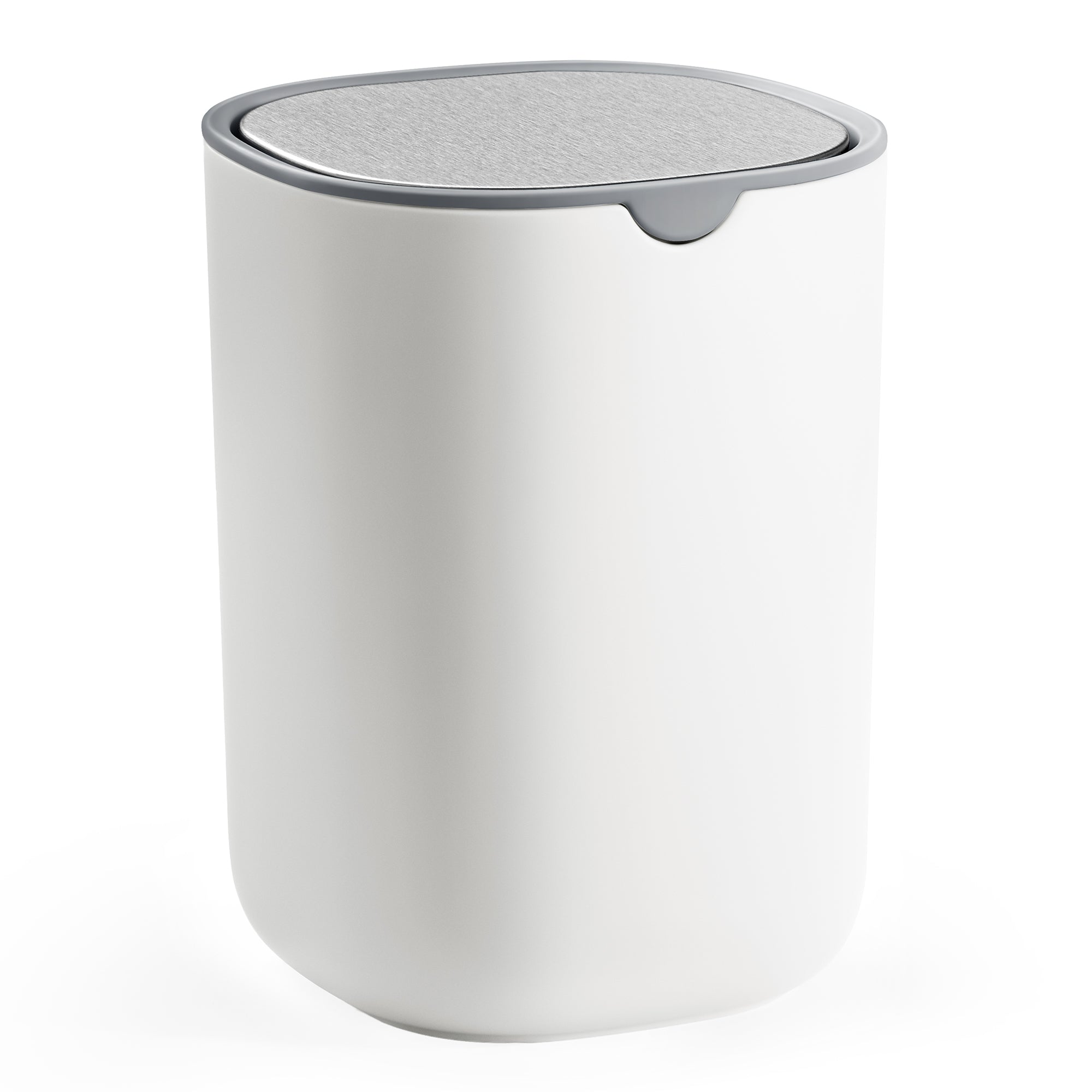 Songmics ULTB250B101 cestino da scrivania nero 2,5 L con coperchio