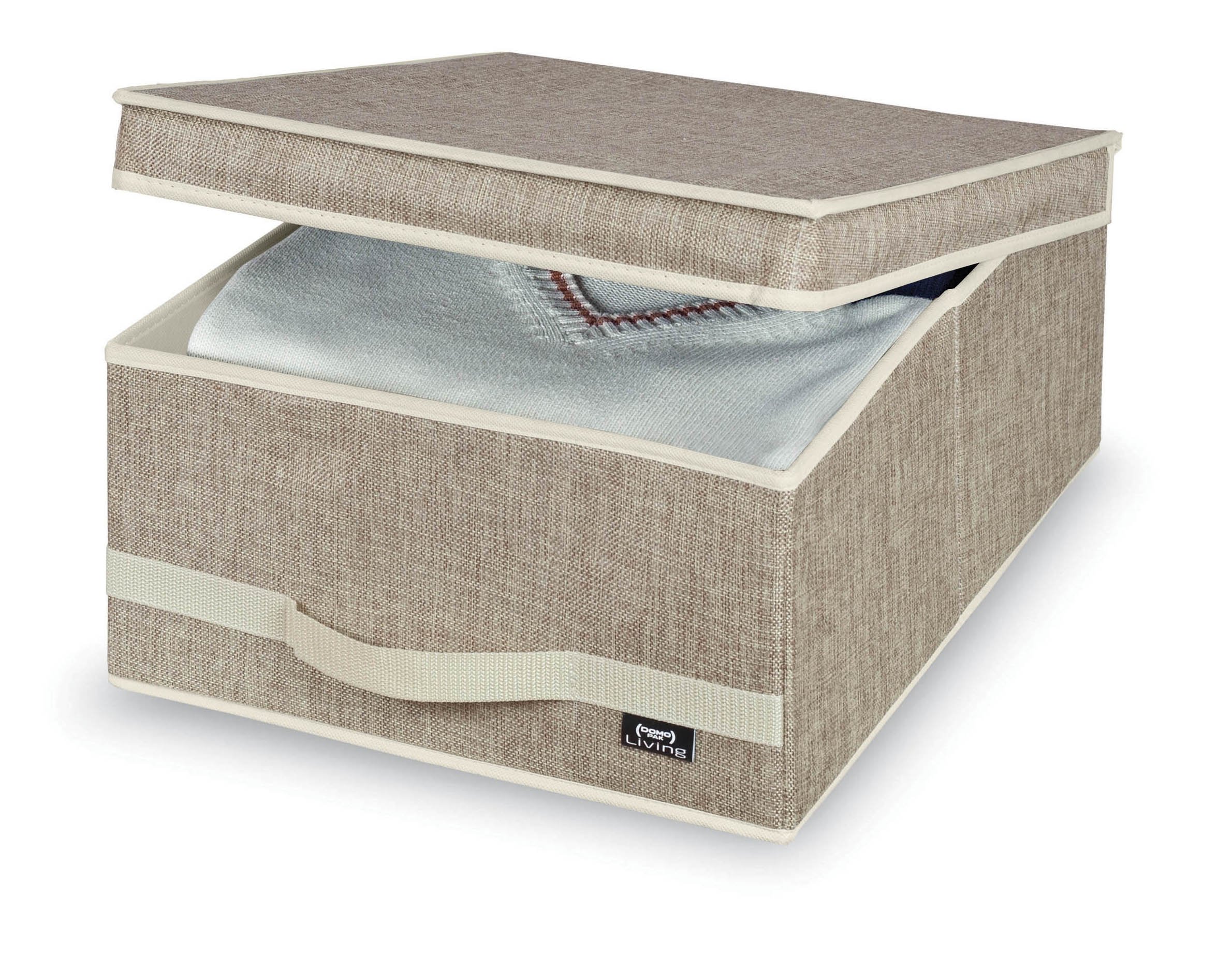 Domo Pak Maison Scatola Guardaroba Medium 35x45x18 Lino