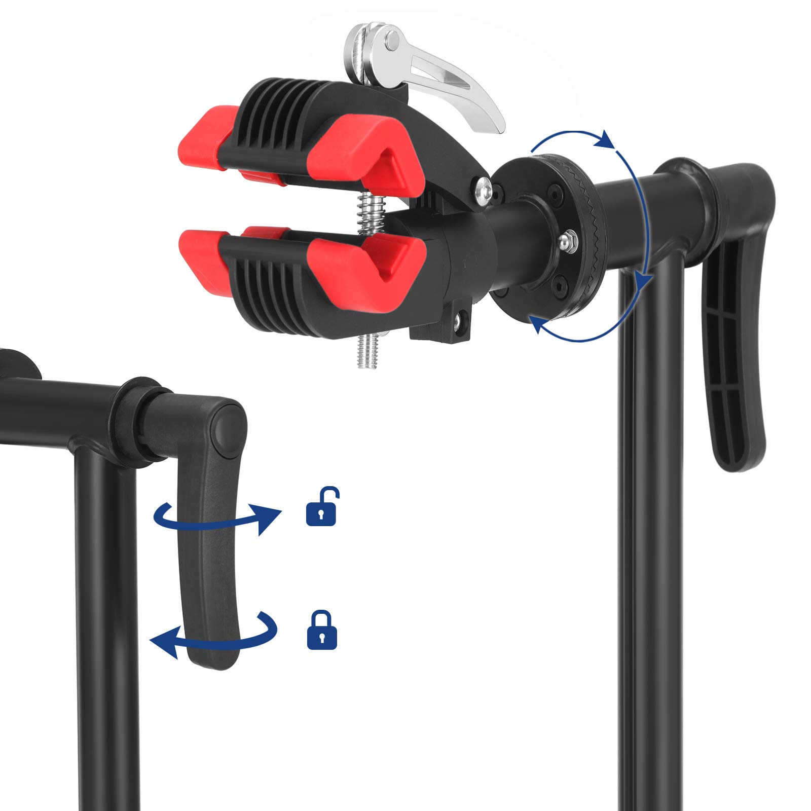Songmics Supporto Riparazione Bici Officina Acciaio 25 kg