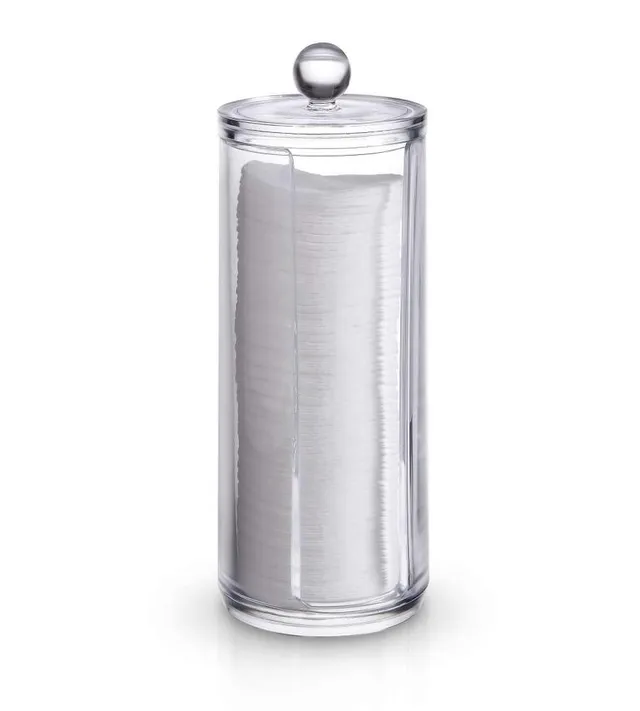 Domopak Living contenitore dischetti cotone 20 cm trasparente