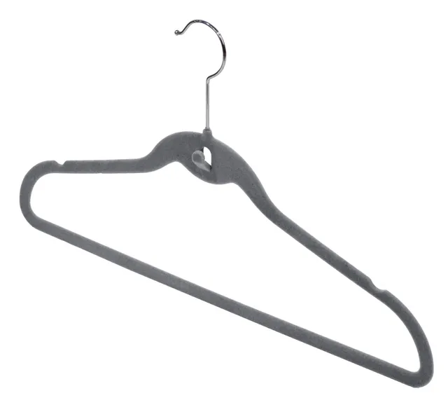 Domopak Living Appendiabiti Antiscivolo Grucce Grigio 3 Pezzi