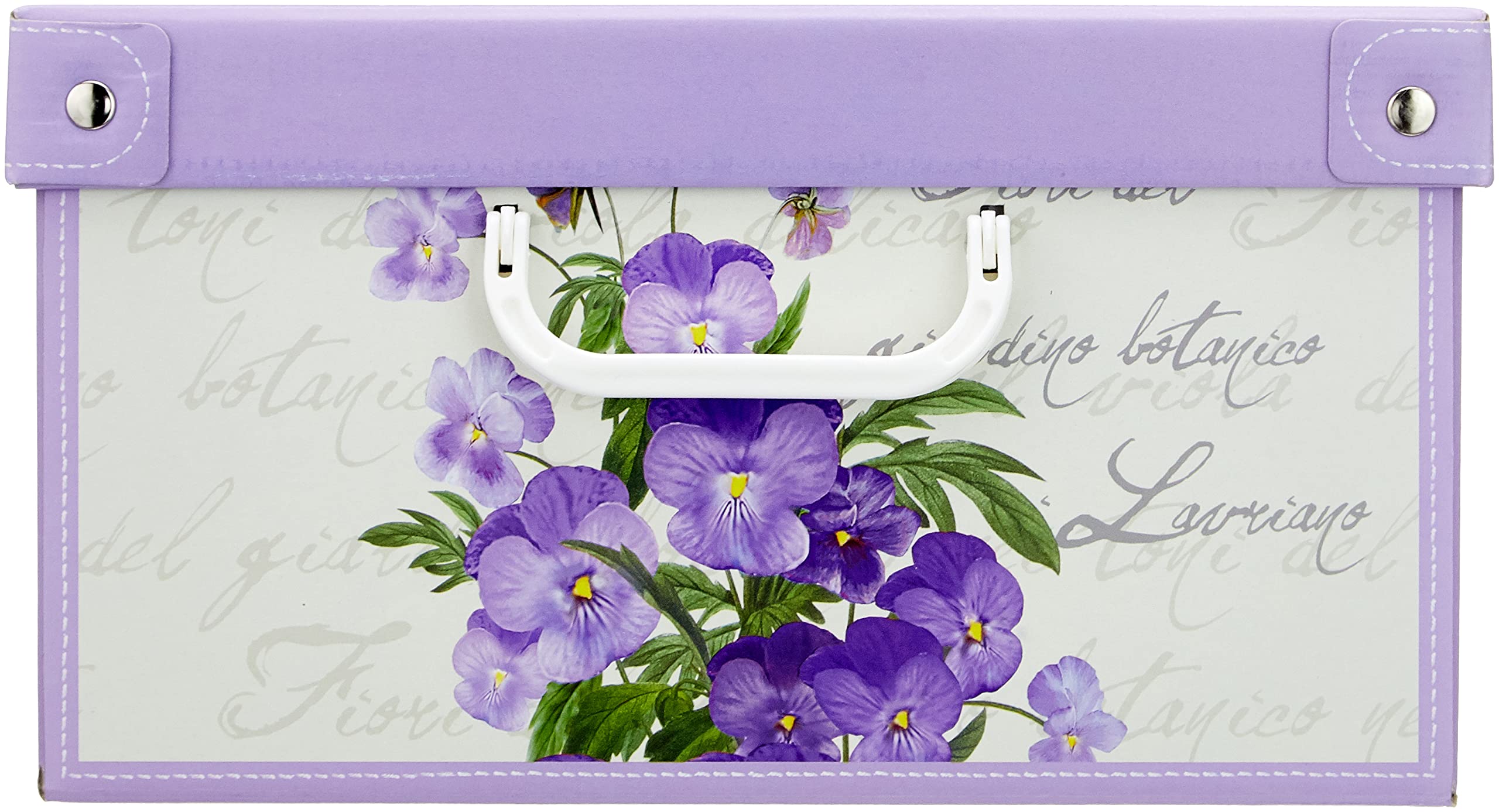 Lavatelli Scatola Cartone Violette Media 32x42x17,5 cm