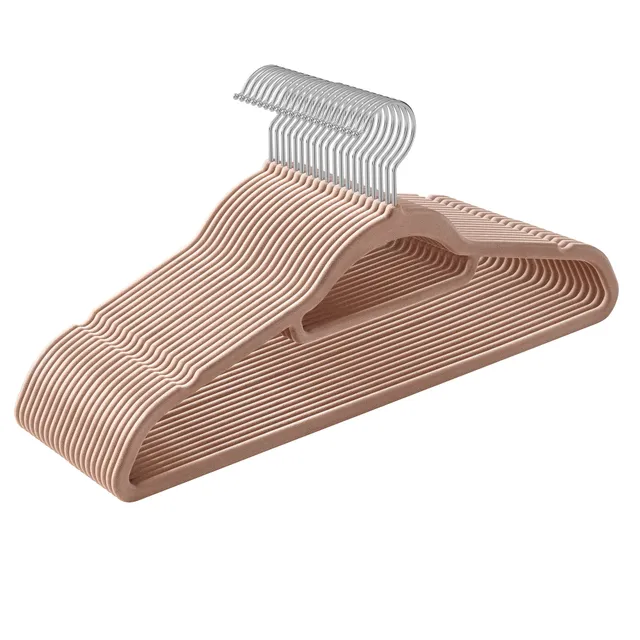SONGMICS CRF020LB20 Grucce Velluto Marrone 20 Pezzi 43,5 cm