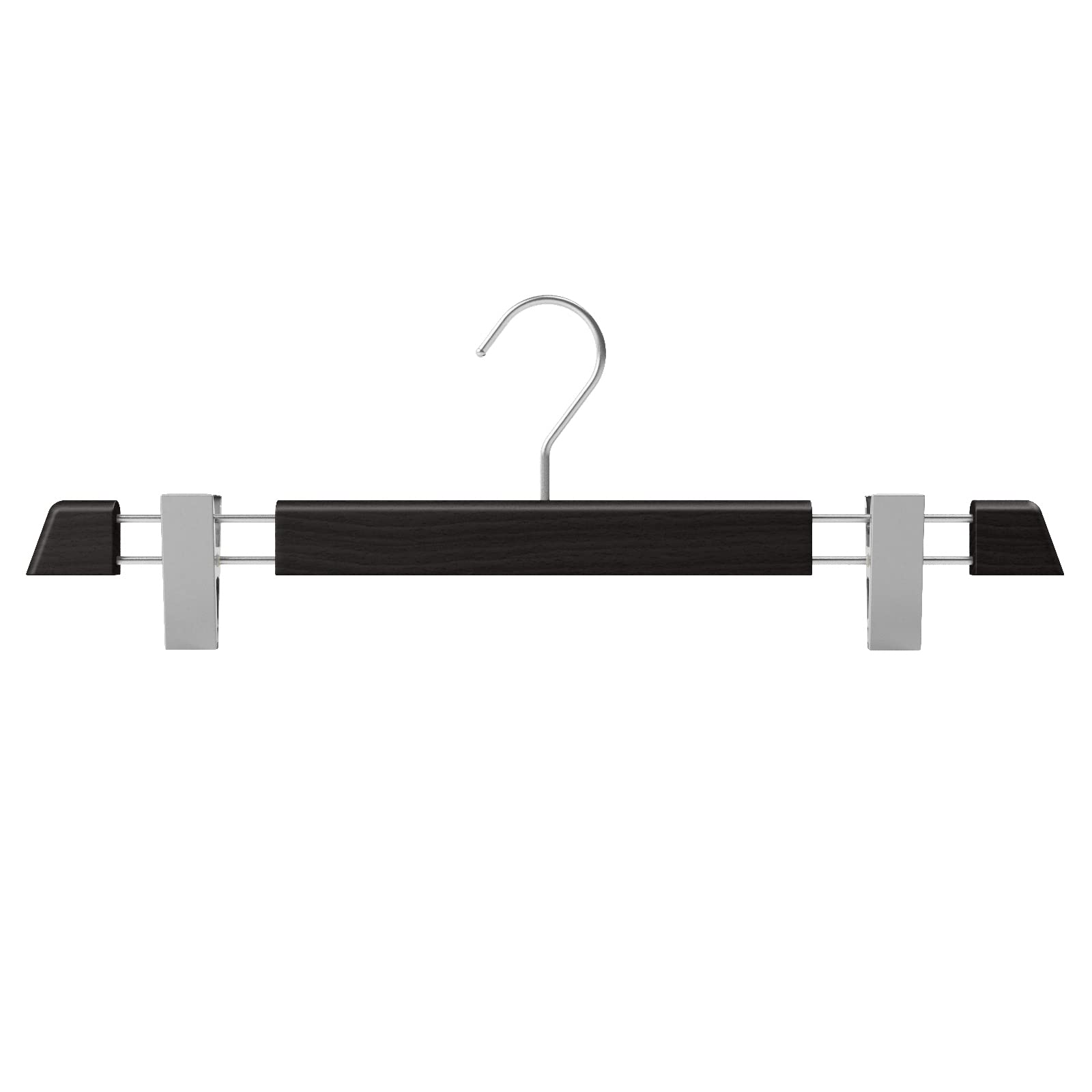 Mainetti Linea Legno grucce con pinze wengè 40 cm 5 pezzi salvaspazio