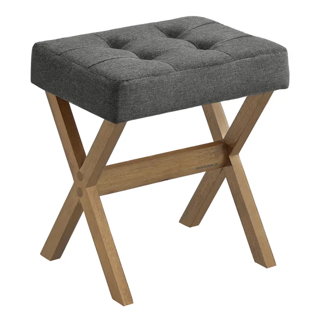 Songmics LSF006GN01 sgabello trucco grigio ardesia 42 cm