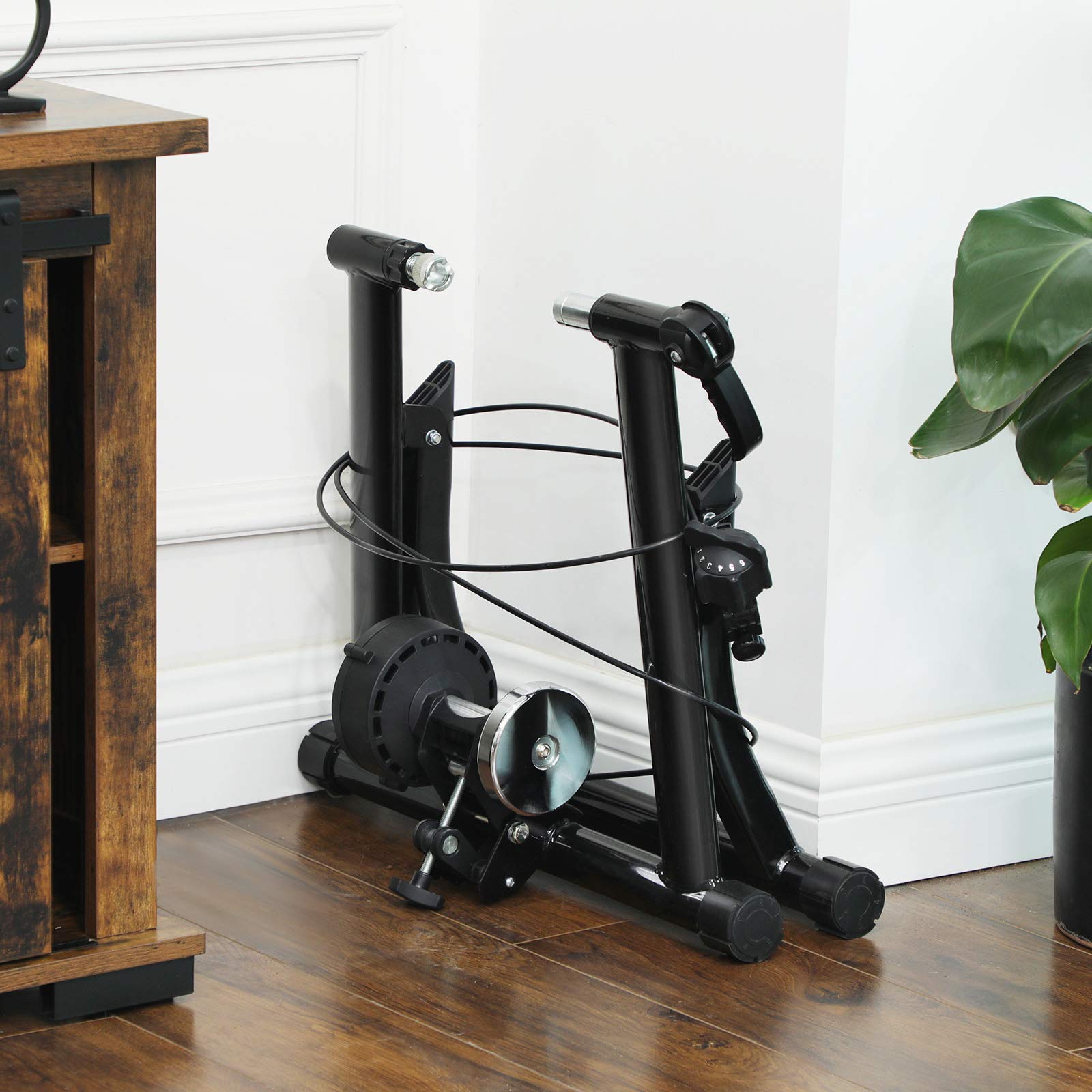 Songmics SBT01B home trainer bici magnetico nero