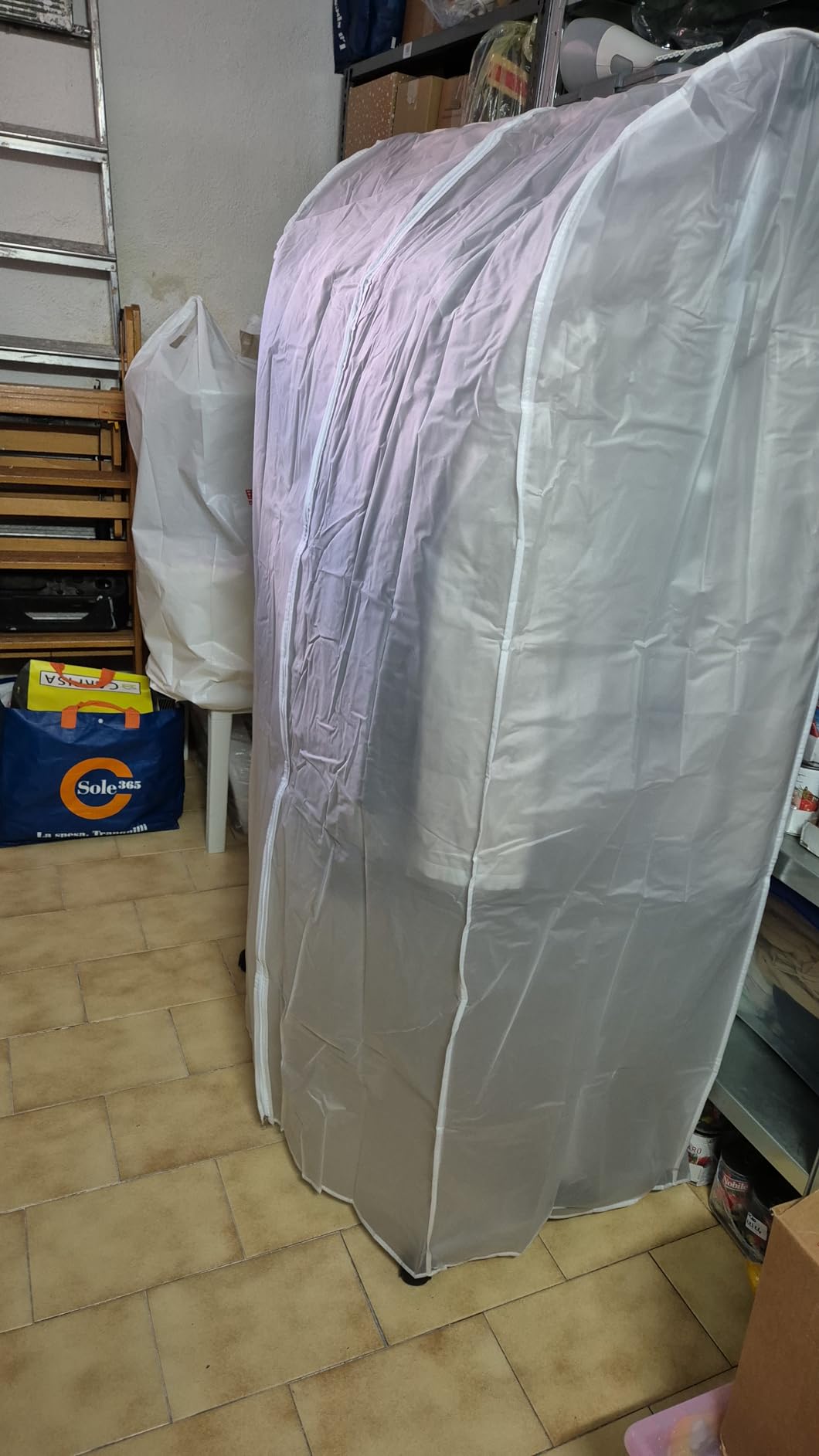 Domopak Living copri stander 95x50x160 cm con cerniera