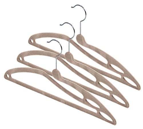 Domopak Appendi T-shirt grucce velluto 3 pezzi 41,5 cm