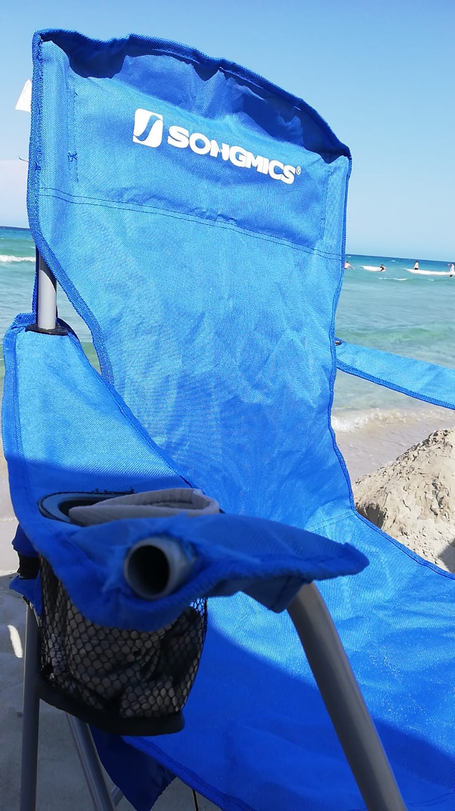 Songmics Set 2 Sedie Pieghevoli Verde Scuro 150 kg