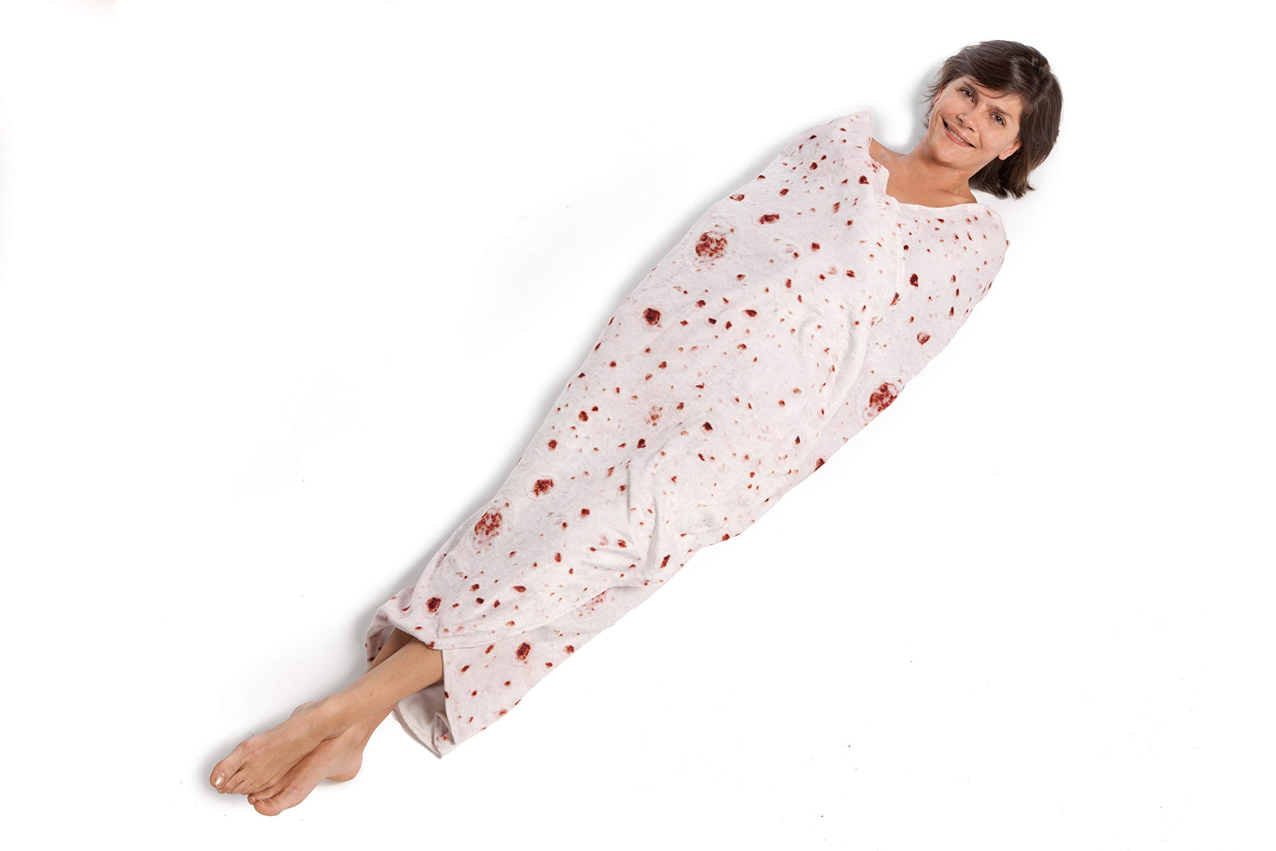 Kanguru Piadina coperta in pile 160x160 cm rotonda