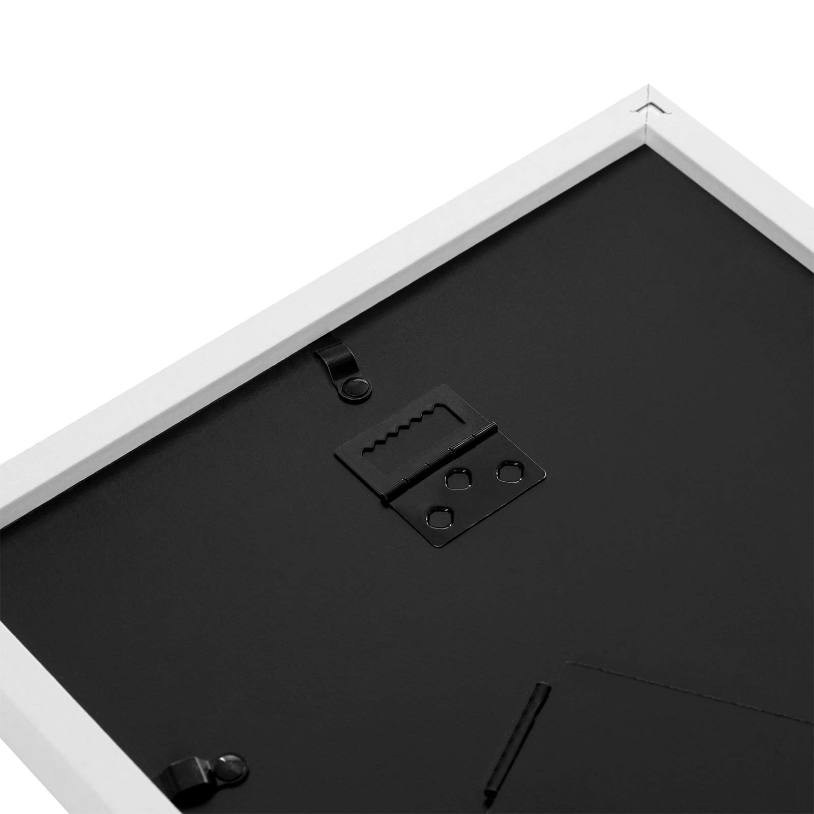 Songmics RPF006W01 Cornice Portafoto Bianco 3 Foto 10x15 Vetro