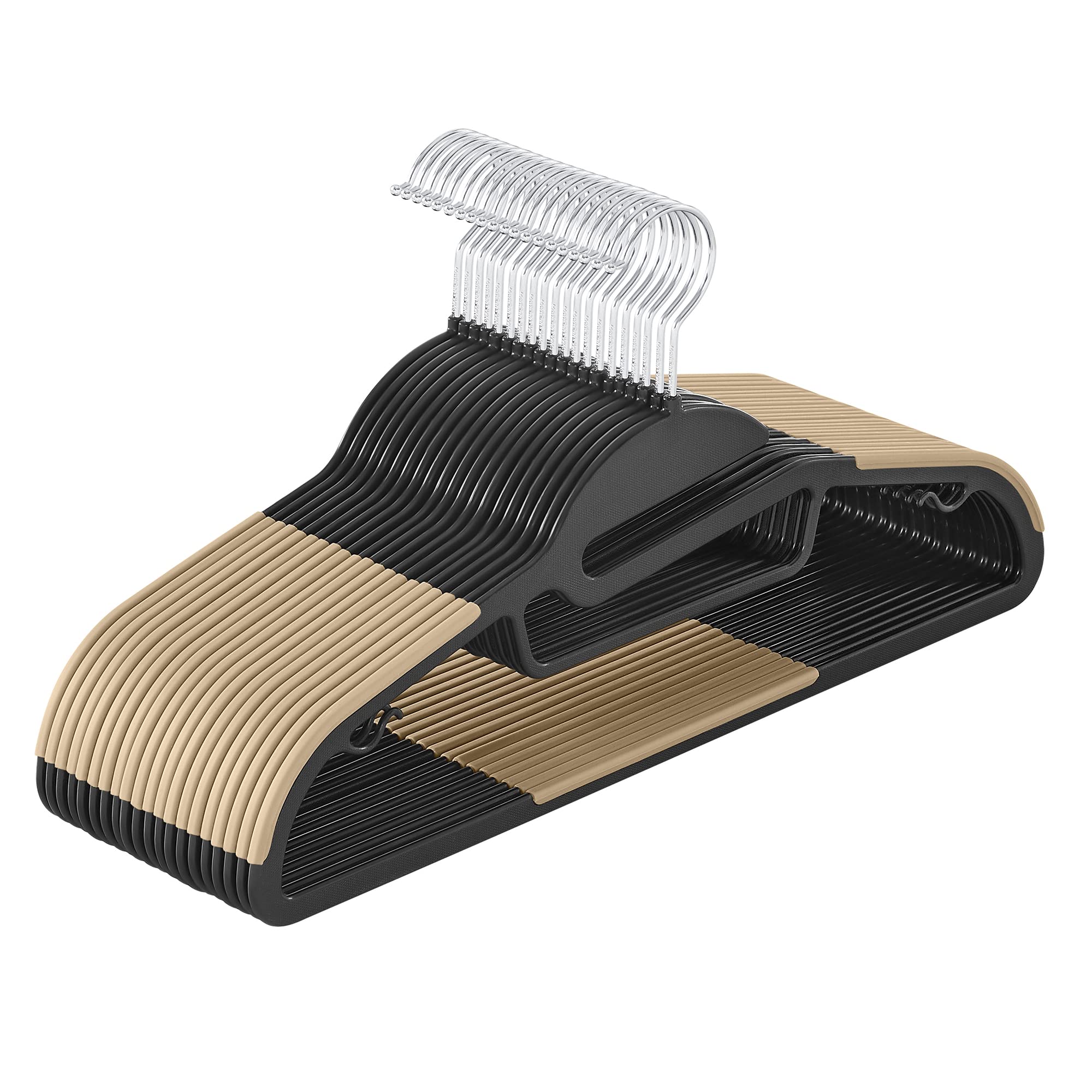 Songmics grucce plastica collo stretto 20 pezzi grigie