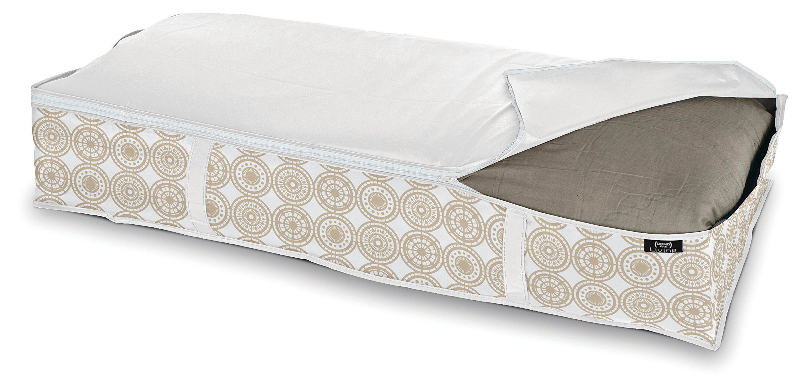 Domo Pak Ella Beige custodia coperte 95x45x18 cm XL