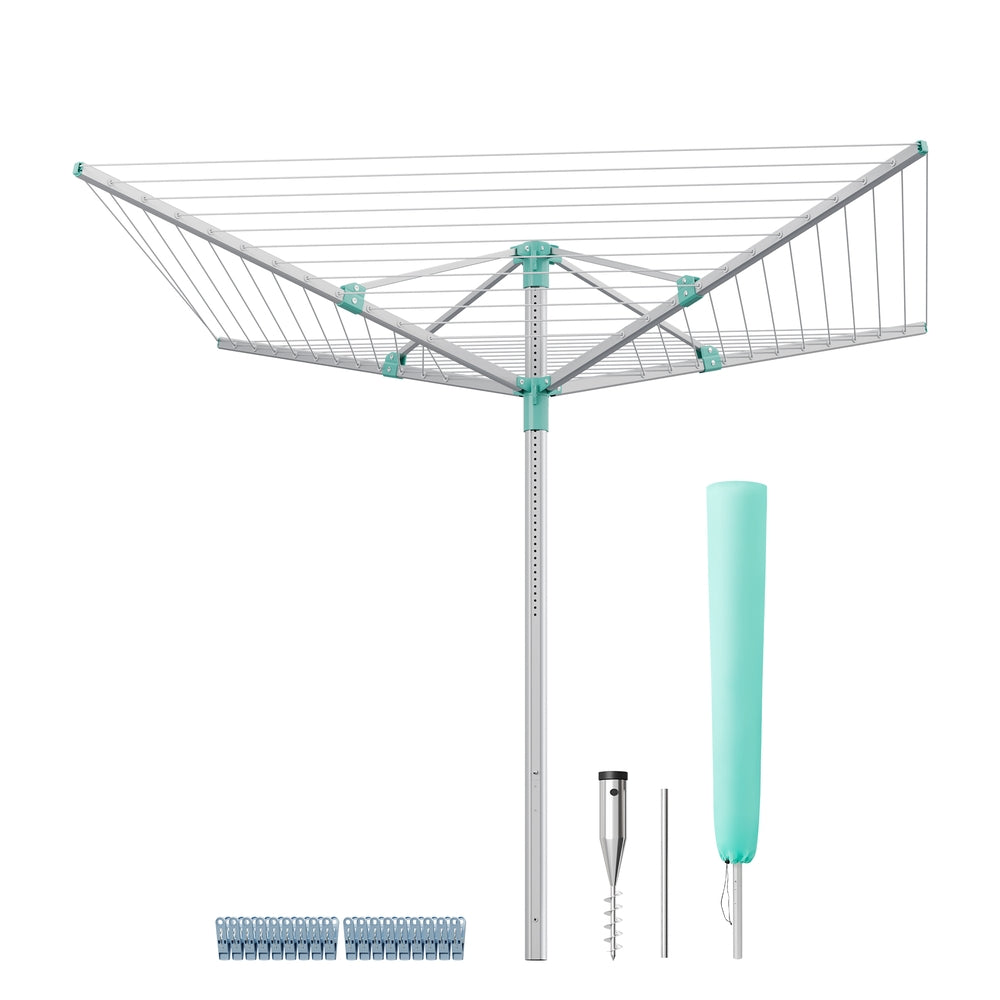 Songmics ULLR302E01 stendibiancheria da esterno verde
