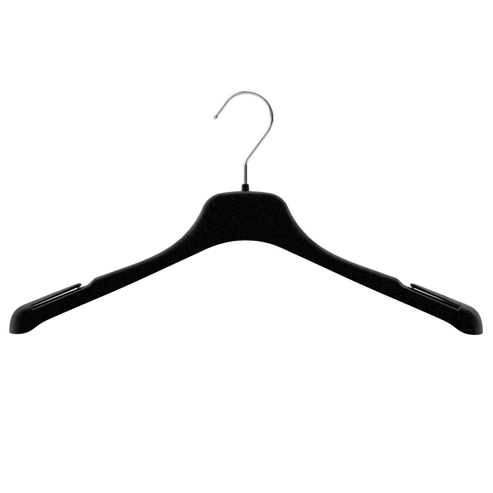 Mainetti Velluto Top grucce antiscivolo nero 10 pezzi 41 cm