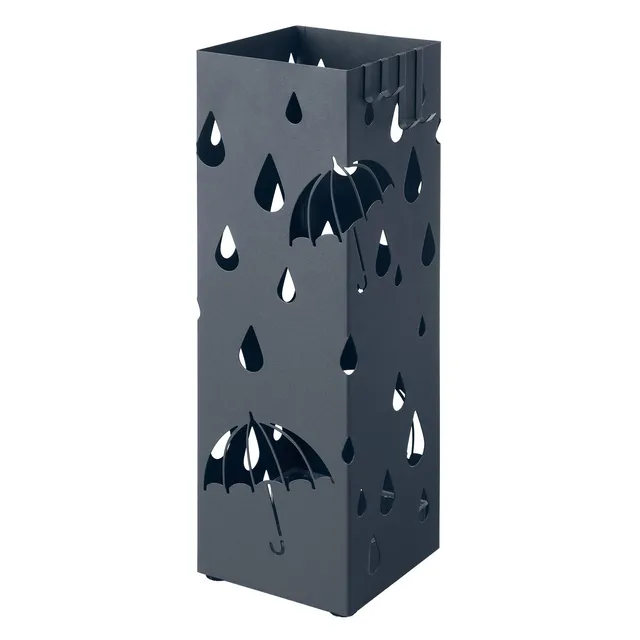 Songmics LUC049G01 portaombrelli metallo grigio 15,5x49 cm