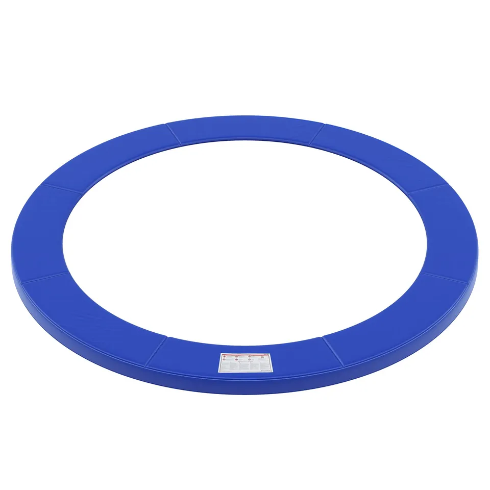 Songmics protezione trampolino 305 cm blu antistrappo UV