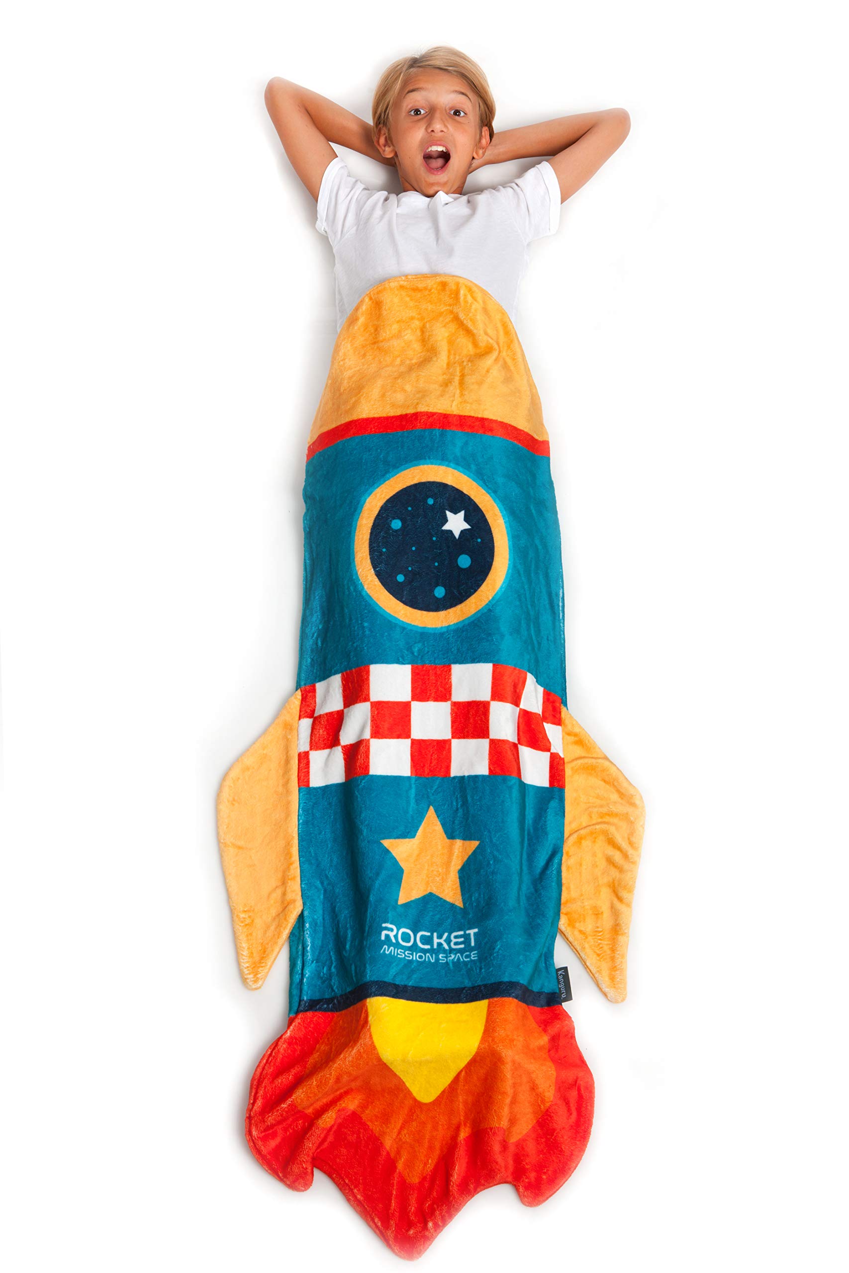 Kanguru Rocket coperta a coda bambini 142 cm multicolore