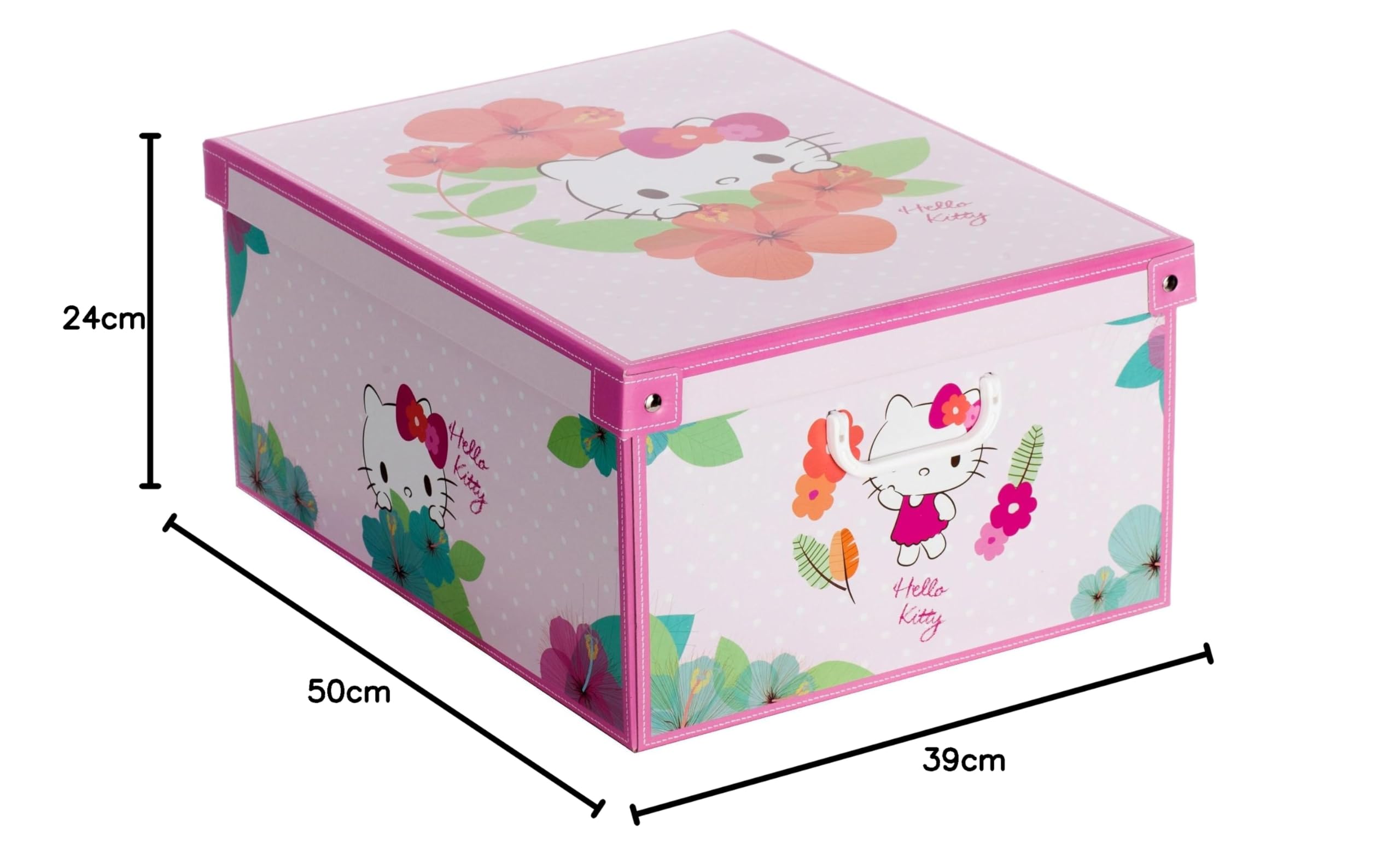 Lavatelli Hello Kitty Grande scatola armadio 50x39x24 cm