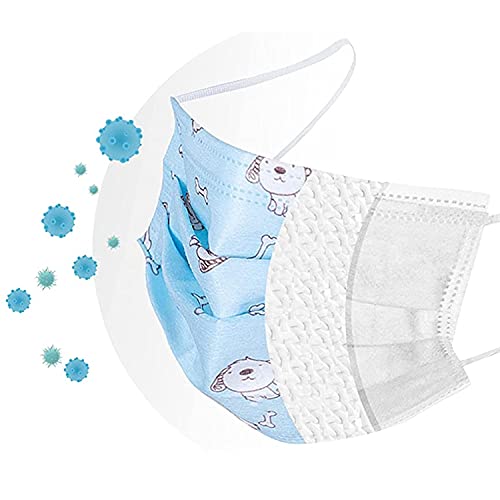 Ediesi mascherina bambini rosa 20 pezzi 3 strati
