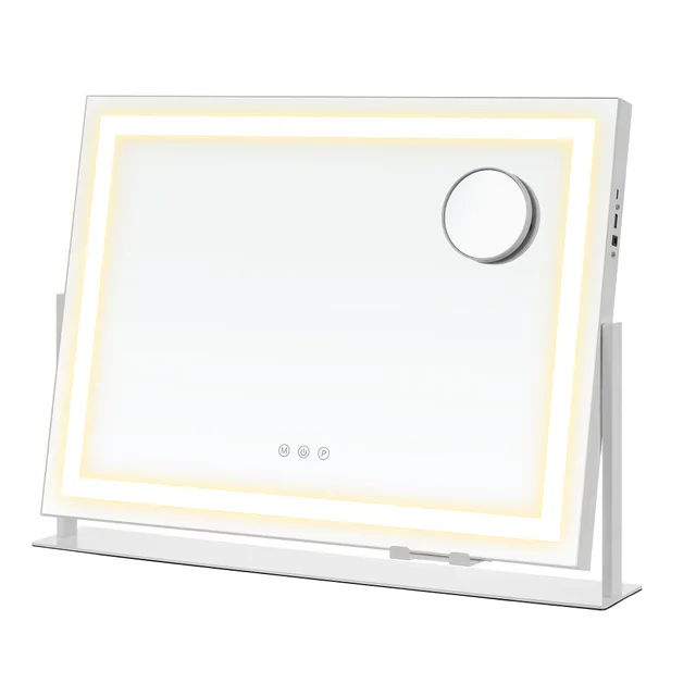 SONGMICS Specchio trucco con luci per toeletta