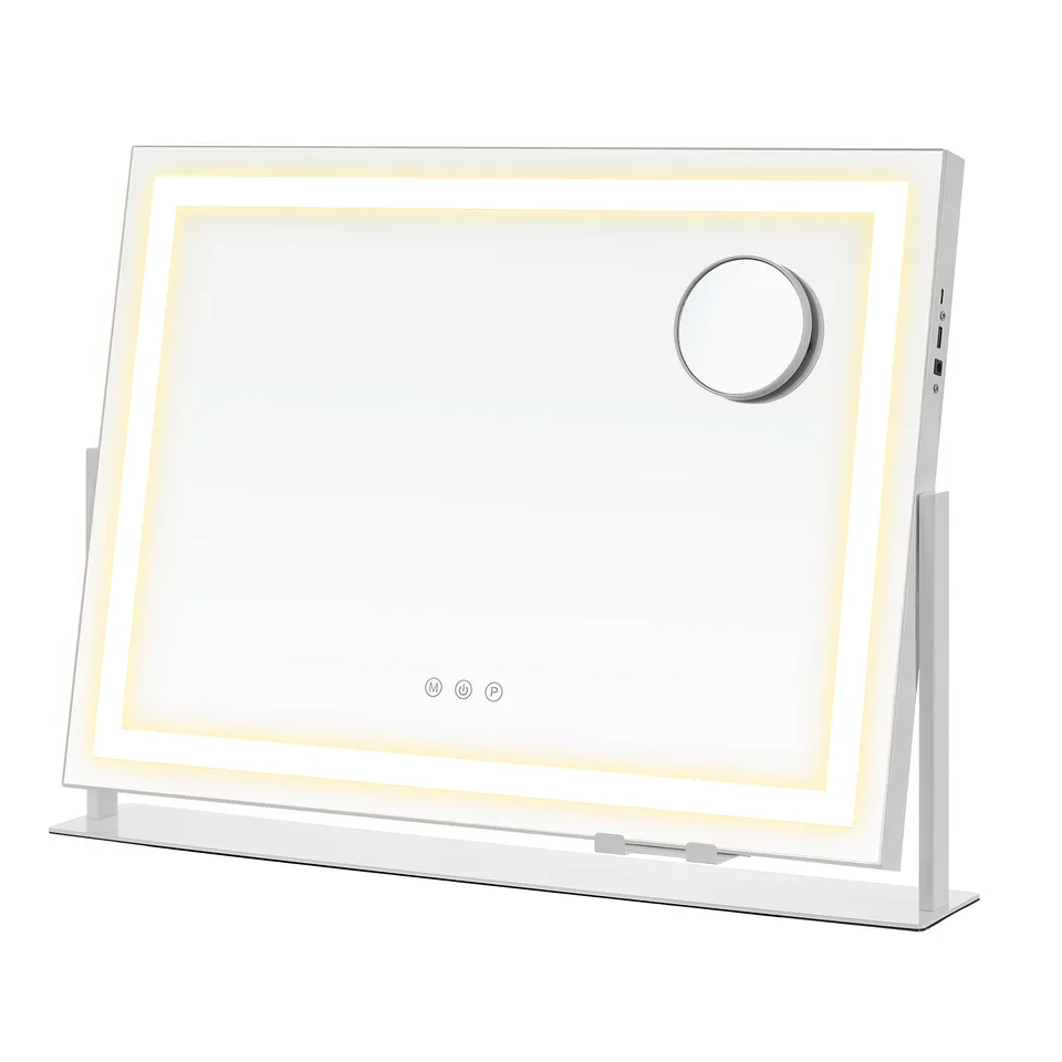 SONGMICS Specchio trucco con luci per toeletta