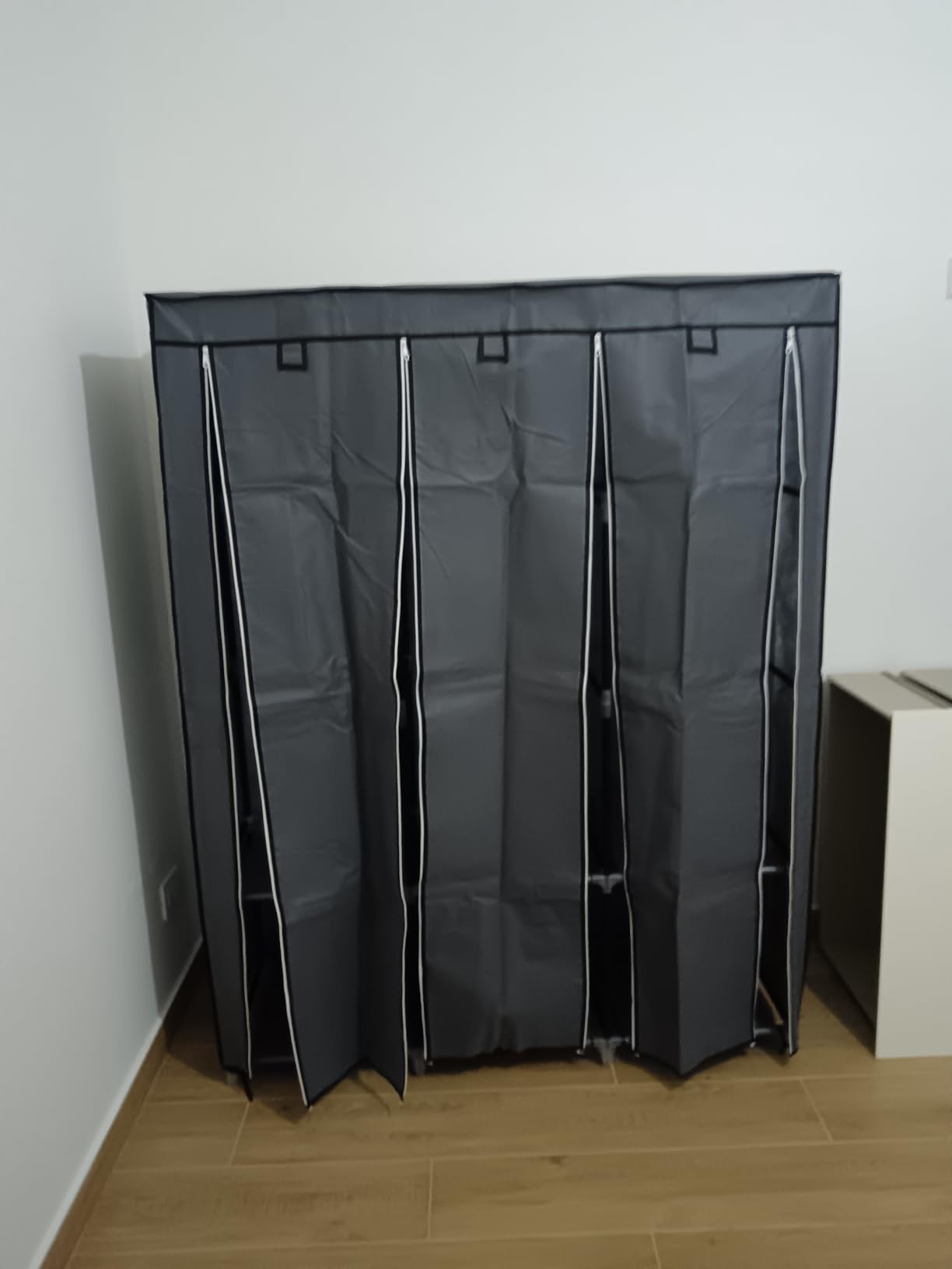 Songmics RYG094B02 guardaroba nero 45x170x167 cm